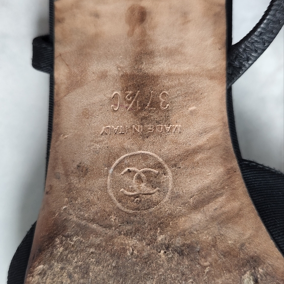 SOLD Chanel Slingbacks - Picture 9 of 10